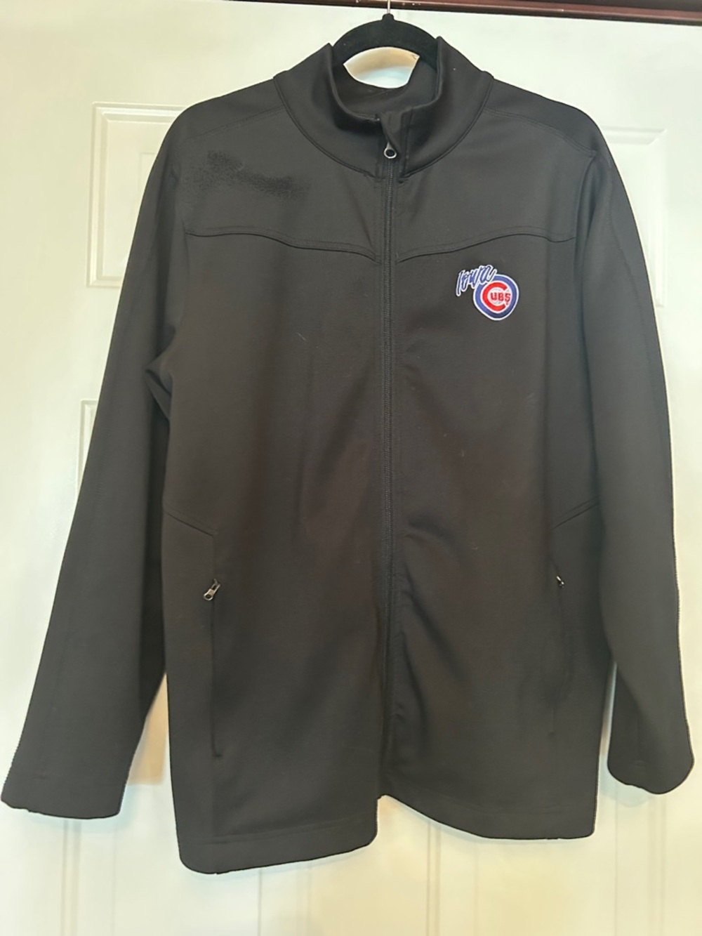 Iowa Cubs Men's Full-Zip Men's Performance Jacket Black S/M Runs Big Outerwear